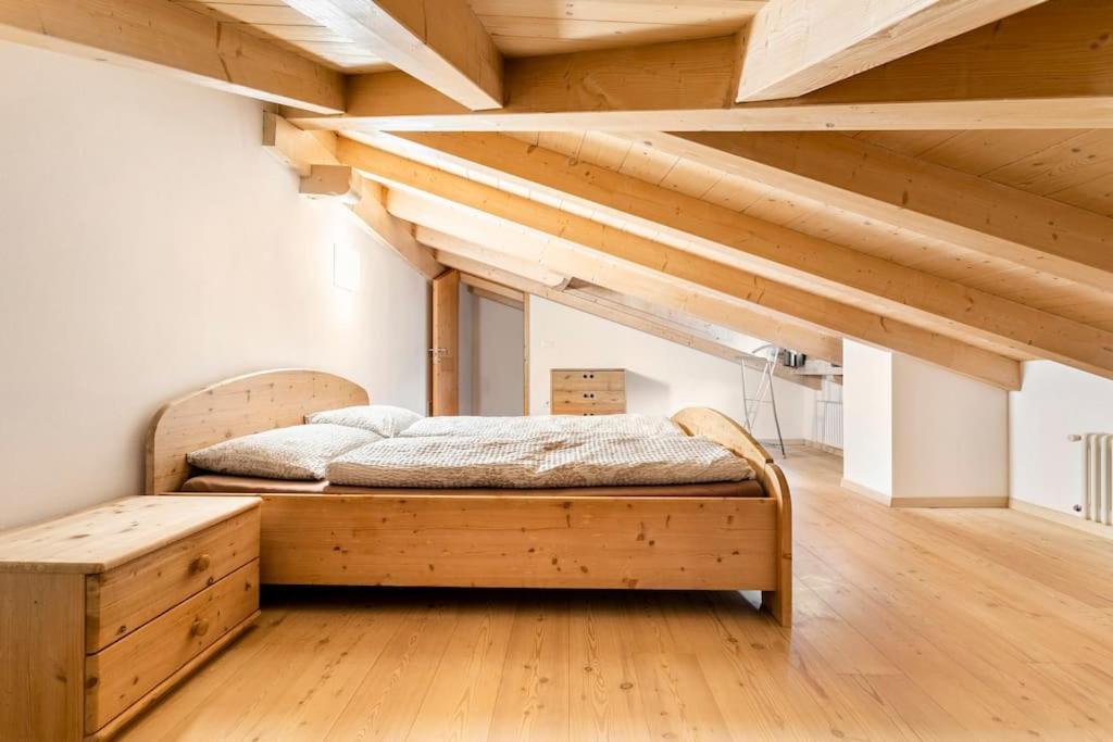 Appartamento Rustico Con Stube E Balcone Predazzo Bagian luar foto